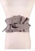 Ceintures Design femmes ceintures large longue toile ceinture mode femme Cummerbuns robe décoration Plaid Patchwork taille