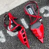 Signori casual pompe per la fibbia da esterno cinghia elegante scarpe gladiator gladiatore puntata a forma di cuore donne basse tacchi sandali t221209 770