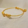 Bangle Dubai Heart Arab Stone Gold Jewelry Color Bangles Femmes Girl Man Man Gift Bracelets Ethiopian Gift