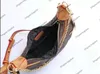 luksurys designerskie torby Kobiety Half Moon torebka torebki na ramiona vintage monogramy pod pachami bagietka torba róg kształt crossbody crescent lvse m81098 Wysoka jakość