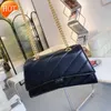 Borse a tracolla del progettista di marca Borsa a clessidra con trama di moda da donna Borsa a tracolla singola portatile multifunzionale Confezione regalo Vendita diretta in fabbrica