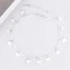 Anklets Fashion 925 Sterling Silver Anklet Fine Jewelry Simple Butterfly Foot Chain For Women Girl S925 Ankle Leg Bracelet