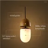 Pendant Lamps Nordic Modern Style Wood Grain Chandelier Hanging Lamp For Living Meeting Room Bedroom Interior Lighting Fixtures Lights