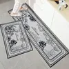 Dywany bez poślizgu maty kuchenne długie paski dywaniki ins styl podłogowy salon dywan nordycka łazienka do robienia dywanika korytarza
