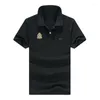 Männer Polos Baumwolle Polo Shirts Gute Qualität Sommer Herren Kurzarm Casual Revers T-shirt T-stück Mode Männlich Schlank Tops 811