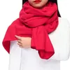 Scarves Winter Thick Warm Big Scarf Shawl Women Wraps Vintage Polar Fleece Windproof Solid