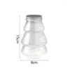 Storage Bottles 6pcs Creative Christmas Tree Jar Candy Biscuit Sealed For Xmas Party Snack Gift Packing Box Send Girlfriend/Kids