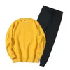 Man Sets Tracksuit Hoodie Jumpers Suits Unisex Tracksuits Terry Two Pieces Set Outwears Clothing S-3XL