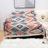 Blankets Nordic Throw Knitted Bohemian Sofa Plaid Blanket Bed Cover Decorative Bedspread