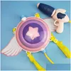 Sand Play Water Fun Justerable Shoder Strap Gun ryggsäck Sommarutrustning Pistolskytt Spray Toy For Kids Spruring Pool B Dhyrt