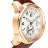 Calibre de 18k Rose Gold Mens Automatic Machinery Casual Watch W7100009 Sell Men's Sport Wrist Watches288h