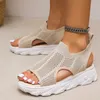 2022 stivali di roma spessi cavi estate mesh freesh sandals running più dimensioni 35-42 Donne scarpe T221209 256