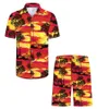 مسارات الرجال Cody Lundin Daily Shorts طباعة ملابس الرجال 2 قطعتين وضعت كمية عالية الصيف داي.
