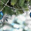 Noel dekorasyonları 12 set kar tanesi dekorları pratik hafif Noel ağacı dekor malzemeleri Mağaza için kolye