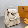 Montsouris plecak w stylu damski Empreinte skórzany ramię w szkole torebka luksurys projektant plecak dla kobiet torby komunikator