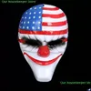 Party Masks Stock Pvc Halloween Mask Scary Clown Payday 2 For Masquerade Cosplay Horrible Fy7941 0730 Drop Delivery Home Ga Homefavor Dha3V