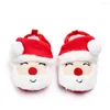 First Walkers 1 Pair Beautiful Xmas Born Crib Shoes Pography Props Long Lasting Baby Adorable Infant Accessories