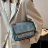 50% rabatt i butiker 2023 Fashion Bag Sensible Small Women's Autumn and Winter New Chain Msenger Personality Denim