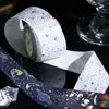1st Fairyland Laser Washi Tape 30mm3M Jellyfish Snow Star Sailing Bronzing Paper Adhesive Masking Diary Decoration A7182