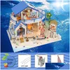 Doll House Accessories Cutebee Furniture Miniature Dollhouse Diy Room Box Theatre Toys For Children Casa N Lj201126 Drop Delivery Gi Dhudz