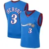 Maillot de basket-ball Hommes 3 6 Joel Harden Embiid James Tyrese Iverson Maxey 21 1 Allen Julius 0 Erving Grey