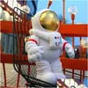 Primeiras animais de pelúcia espacial astronauta boneca brinquedo foguete de navio único travesseiro para garoto birth dat dat lj201126 entrega de entrega brinquedos gi dhysk