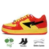Bapestas Bape star sk8 Tasarımcı Günlük Ayakkabılar Bayan Erkek Pastel Pack Yeşil Siyah Süet M2 Gri Turuncu Platform Sneakers Trainer