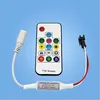 LED Pixel Strip Controller RF 21KEYS 14 مفاتيح وحدة تحكم 3Pin لمصباح الشريط بكسل