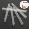 Storage Bottles Glass Test Tube Round Bottom With Cork Stopper Borosilicate Chemistry 2