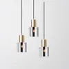 Pendant Lamps Modern Glass LED Lights Kitchen Hanging Luminaire Dining Room Bedside Home Decor Suspension Lighting Fixtures