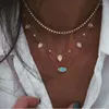 Pendentif Colliers Mode Tendance Dainty Initial Collier Ras Du Cou Mer Empilable Pour Femmes Petite Amie Femme Cadeau Bijoux Femme P29