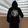 Herrtröjor ungdomar design diamant bekväm bomulls pullover vinter hoodiy fitness fritids hoodie överdimensionerad