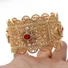 Bangle Luxury Afraic Gold Kolor Wedding Bangles for Women Girl