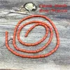 Beads 1 Strand Imitation Coral Glass Crystal Rondel For Jewelry Making Accessories Diy Drop