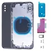 Ersatz zurück -Deckungs -Häuser -Glasrahmen mit wasserdichtem und Batterieklebstoffen Reparatur des Chassis -Montage -Hülses für iPhone XS
