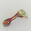 2023 New Hammer Style Glass Hand Pipes Wholesale Smoking Burner Accessories Tobacco Rig 7.5CM Length