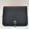 Realfine888 3A Dogon Duo Combined Wallet Togo Кожаная кошелька для женщин с пыльными сумками Box298U