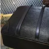 Klasyczne Epi Water Ripple czarne oryginalne skórzane torebki teczka męskie torby biznesowe markowe projektowanie explorer biznesowe torby na ramię 262f