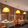 Подвесные лампы на заказ фонарь люстр ретро современный минималистский китайский стиль идеи ресторана Китай Первое освещение