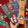 Crayons Santa Stocking Étudiants Jouet Étudiant Mécanique Enfants Cadeau Fillerstuffer Adulte Claus École Dessin Papeterie Enfants