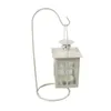 Candle Holders Black/White Moroccan Wedding Light Romantic Holder Retro Hanging Lantern Lamp Decor For Dinner Home G99A