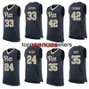 Custom Samson George Monty Boykins Zach Smith Paz Ilegomah College Basketball Jerseys Men costura