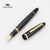 Jinhao x850 Fountain Pen Copper Barrel Gold Clip Iraurita Fine / Nib moyen pour ￩crire Signature Office School A7326