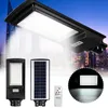 300W 600W Solar Straßenlaterne Außenbeleuchtung Radarsensor Straßenlampe mit Mastfernbedienung 492led 966led