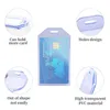 PVC Vertical Employee's Staff Work Card Holder ID Pass Access Bus Cover Bank Credit Protective Case Badge