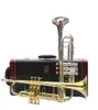 Silver Plating Bach Lt197gs77 Trumpet BB Musical Instruments Professional Trumpet Quality Brass with Case Gift7267245