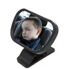 Innenraumzubehör 2 in 1 Mini Sicherheitsauto Rücksitz Baby View Spiegel Verstellbarer Heckkonvex Kids Monitor Automobilstyling