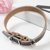 كلاب الياقات الجلدية طوق بيرو كولاريا قصب الحيوانات الأليفة Coleiras Para Caes Hund Halsband Accessoire Chien Peitoral Cachorron Obroza