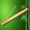 Бамбуковые ароматические лампы палочки палочки держатель благовония ароматная палочка с горелкой бамбука линия бамбука