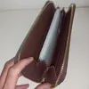 Designer di lusso uomo donna Portafogli con portamonete con cerniera singola cartella banconote portafoglio lungo senza scatola 4 color271b